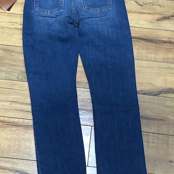 Jen7 for 7 for All Mankind Ankle Straight with Embellished rhinestone hem size 2 - Picture 8 of 9